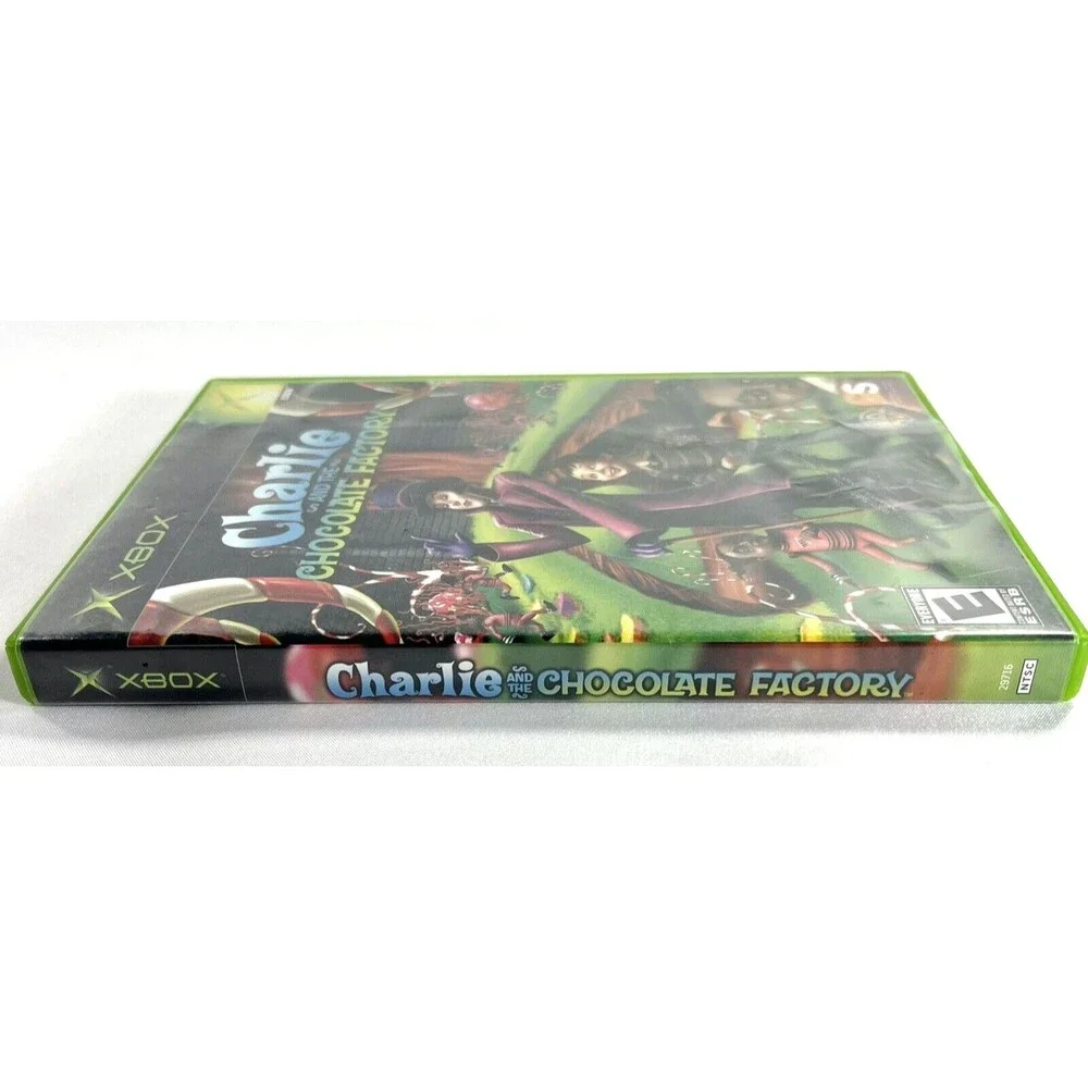 Charlie and the Chocolate Factory Microsoft Xbox 2005 Complete w/ Manual Tested